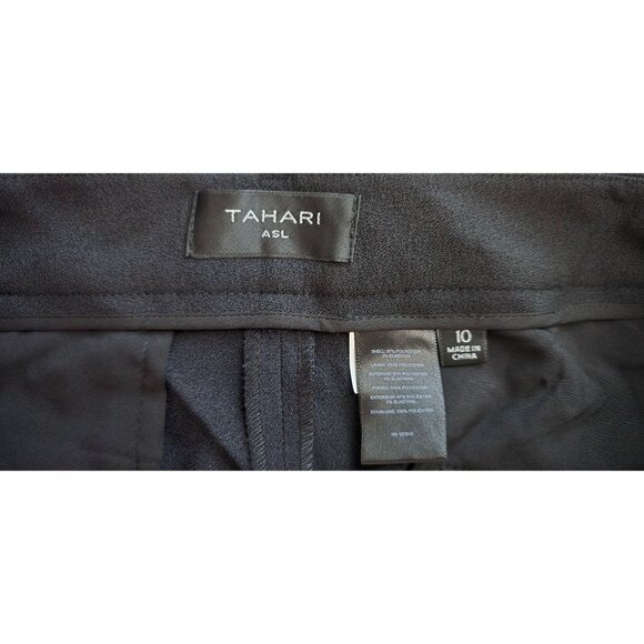 Tahari ASL Womens Black Trousers Size 10 - Picture 4 of 4